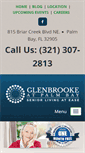 Mobile Screenshot of glenbrookeseniorliving.com